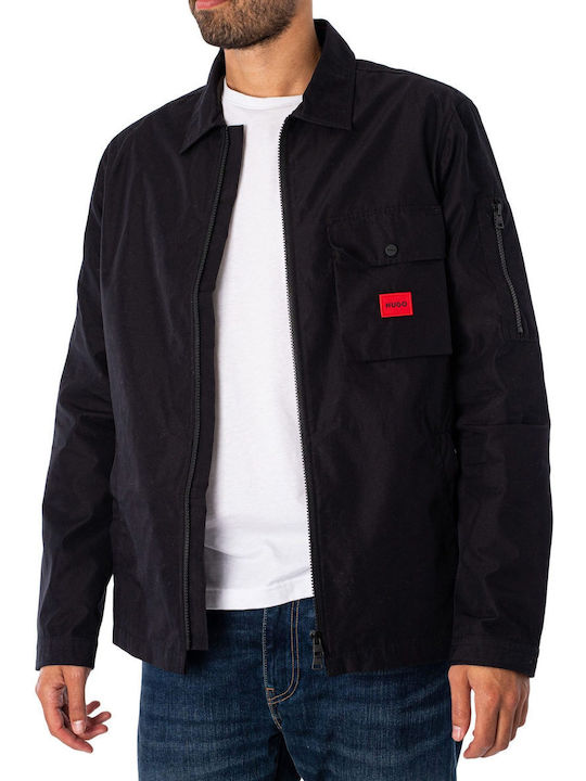 Hugo Emmond Overshirt Schwarz