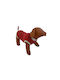 Woofmoda Μπλούζα Fleece Σκύλου σε Κόκκινο χρώμα 4XL