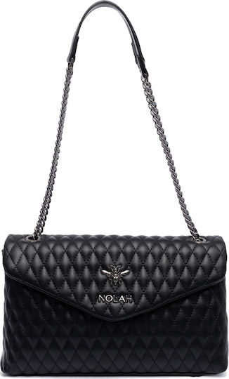 Wittchen Handtasche Baguette Tasche Schwarz Saffiano Clutch Bag - Main Image