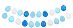 Garland Balloons Sky Blue White 20pcs