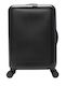 Emporio Armani Travel Cabin Suitcase Hard Black with 4 Wheels Height 55.5cm