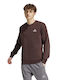 Adidas Sweatshirt Men's Sweatshirt Brown