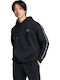 Sweatshirt With Hood Black