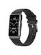Women's Smart Bracelet Nubi H80 Pulse Calories Blood Pressure Bluetooth Notifications Pedometer Black