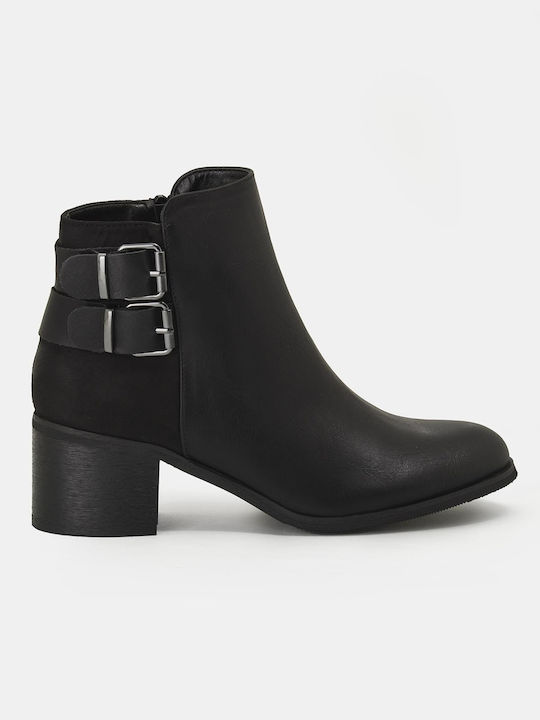Stiefeletten Damen Schwarz