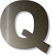 One Two Three Done Sign with Text 8cm 13319-80-Q-BRONZE
