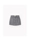 Kids' Denim Skirt Gray