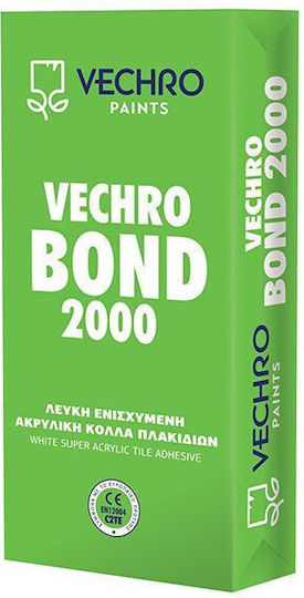 Vechro Bond 2000 Κόλλα Πλακιδίων Λευκή 25kg