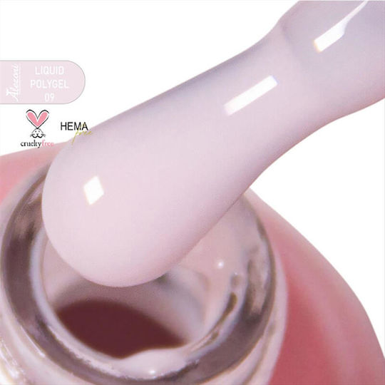 Alezori Liquid Polygel Gel Νυχιών 09 15ml