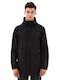 Winter Jacke Parka Schwarz