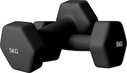 Sportnow Hanteln Sechseck 1 x 5kg