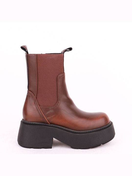 Alta Moda Damen Knöchelstiefel Braun