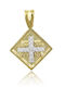 Slevori Pendant Kids Talisman Konstantinato made of Gold 9K 9K530-289435SLE