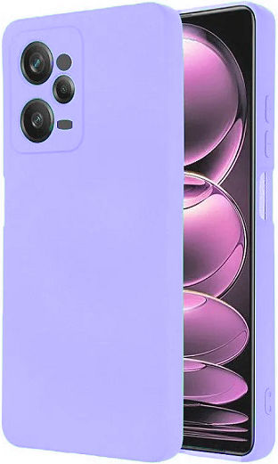 Soft Back Cover Σιλικόνης Μωβ (Poco X5 Pro)