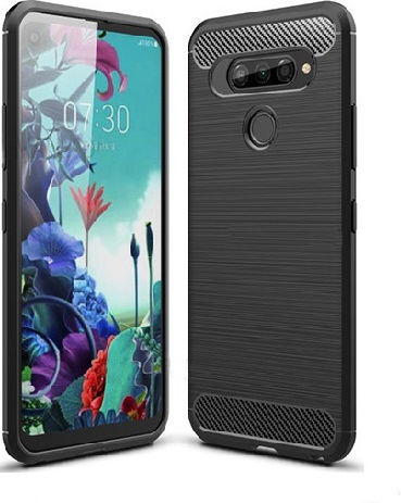 Q70 Back Cover Σιλικόνης Μαύρο (LG Q70)