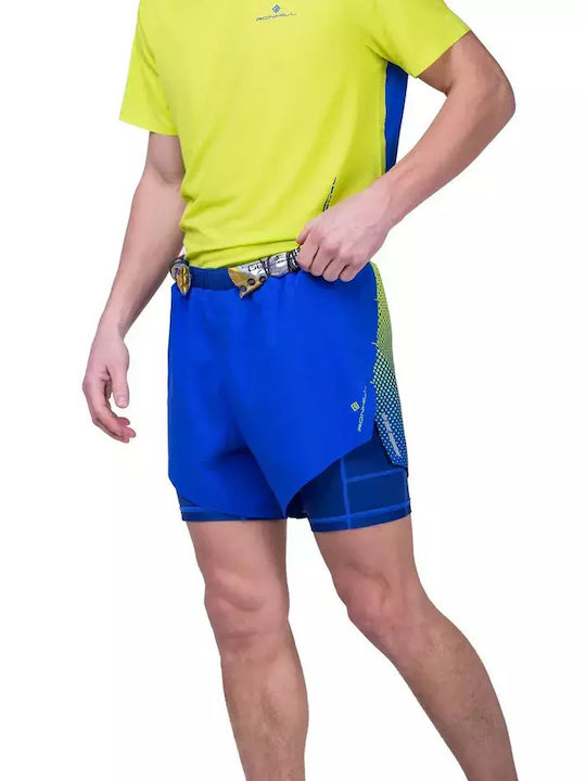 Мъжка Бермуда Azurite/Citrus Fade, Blue