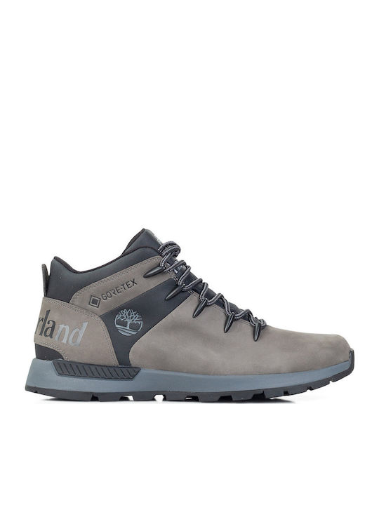 Timberland Sprint Trekker Ανδρικά Ορειβατικά Μποτάκια Αδιάβροχα με Μεμβράνη Gore-Tex Γκρι