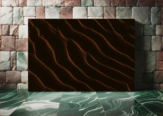 Painting Desert Sand Waves 150x100 Painting Desert Sand Waves 150x100