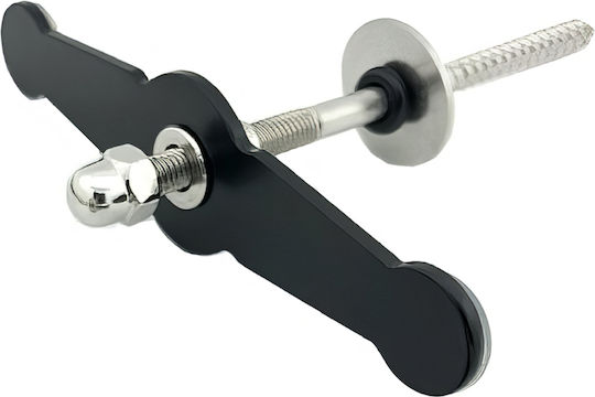 Brace din oțel inoxidabil negru Lungime 140mm 171-b014 Metalor