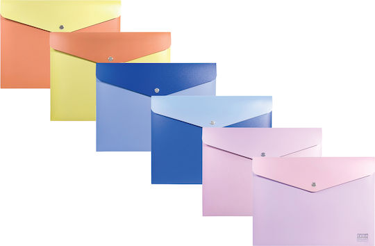 Typotrust Folder with Button for Paper A4 (Μiscellaneous Designs/Colors)