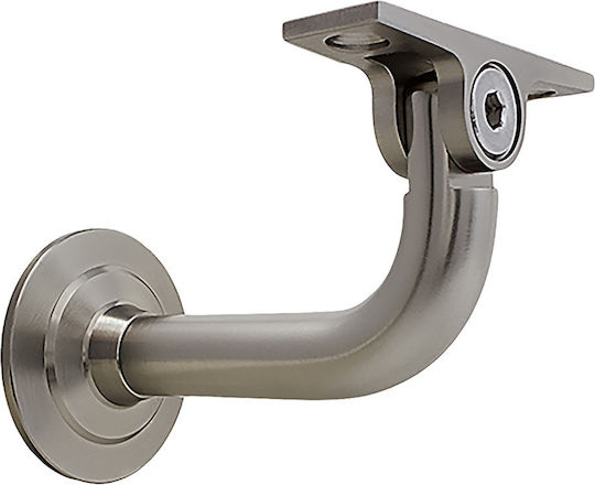 Adjustable Aluminum Wood Handrail Bracket 074-xal Nickel Metalor