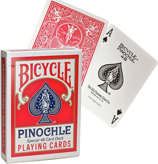 Bicycle Rider Back Set Playing Cards Plastic for Poker Red