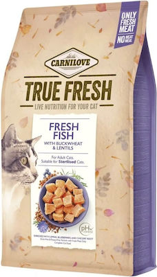 Carnilove True Fresh Dry Food for Adult Neutered Cats with Fish / Meat / Potatoes 1.8kg