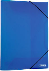 Colorfix Φάκελος Πρεσπάν Διαφανής με Λάστιχο και Αυτιά Μπλε Colorfix Φάκελος Πρεσπάν Διαφανής με Λάστιχο και Αυτιά Μπλε