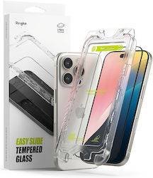 Ringke Tempered Glass 2buc (iPhone 17 / 17 Pro / 16 Pro) Ringke Tempered Glass 2buc (iPhone 17 / 17 Pro / 16 Pro)