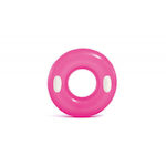 Intex Hi-Gloss Kids' Swim Ring with Handles and Diameter 76cm. Fuchsia