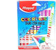 Maped Color' Peps Markere de Desen 4.75mm Set 10buc