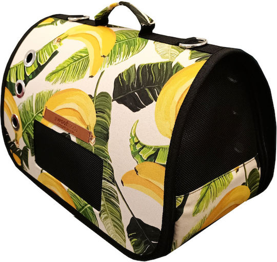 Woofmoda Waterproof Dog/Cat Carrying Yellow Handbag for 0.55kg Pets L20xW48xH28cm
