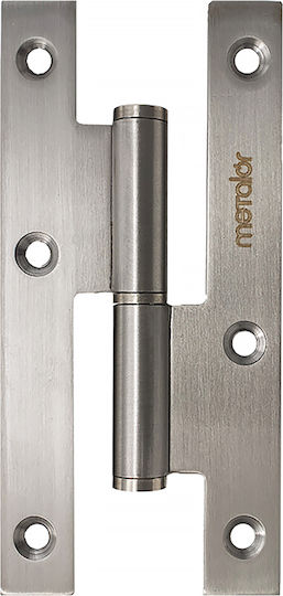 Γαλλικό Ορειχάλκινο N 140x66mm Ματ Νίκελ 100-8014 Metalor
