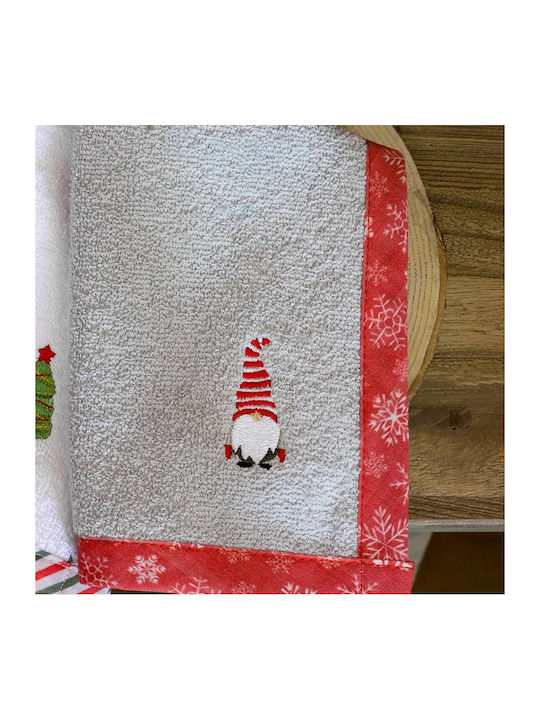 Nima Christmas Towel Fabric L40xW40cm 1pcs