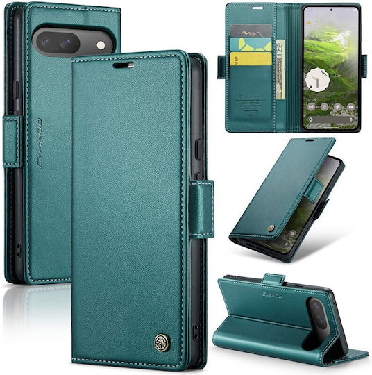 Caseme 023 Luminus Brieftasche Grün (Google Pixel 9 / 9 Pro)