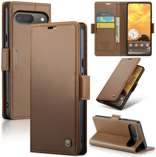 Caseme 023 Luminus Brieftasche Braun (Google Pixel 9 / 9 Pro)
