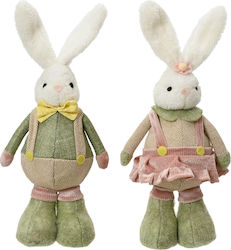 Easter Bunny Polyresin 18x12x30cm Green