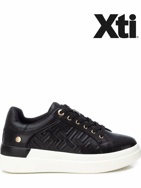 Γυναικεία Flatforms Sneakers Μαύρο