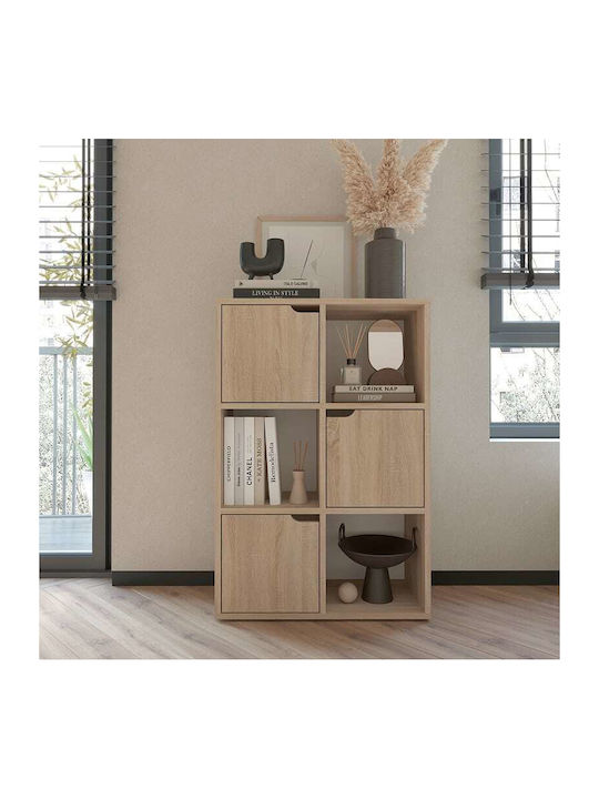 Βιβλιοθήκη Bookel Sonoma 59.5x27.5x89εκ.