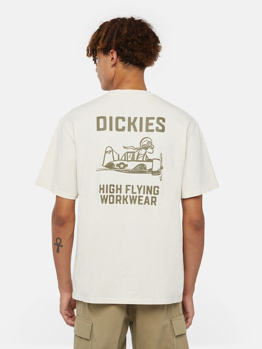 Dickies Men's Short Sleeve T-shirt Beige