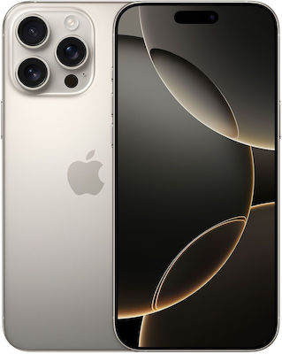 Apple iPhone 16 Pro Max 5G (8GB/512GB) Titan natural - Precomandă