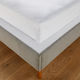 La Redoute Interieurs King Size Waterproof Jersey Mattress Cover with Elastic Straps White 200x200cm