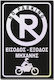 Adhesive Rectangular Sign Reflective Material M...