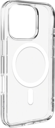 Puro Lite Mag Umschlag Rückseite Silikon Transparent (iPhone 17 Pro / iPhone 16 Pro)