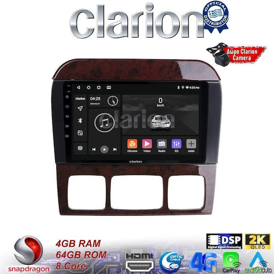 Clarion Auto-Audiosystem 1998 > 2005 (Bluetooth/USB/WiFi/GPS/Apple-Carplay/Android-Auto) mit Touchscreen 9"