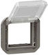 Legrand Plexo N Schalterrahmen in Gray Farbe 06...