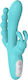 Kinksters Δονητής Rabbit 21.6cm Πράσινος