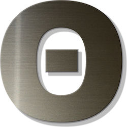 Γράμμα Κατοικιών Αυτοκόλλητο ''θ'' 80 X 64 Mm Μπρονζέ Πλαστικό Darvin Γράμμα Κατοικιών Αυτοκόλλητο ''θ'' 80 X 64 Mm Μπρονζέ Πλαστικό Darvin