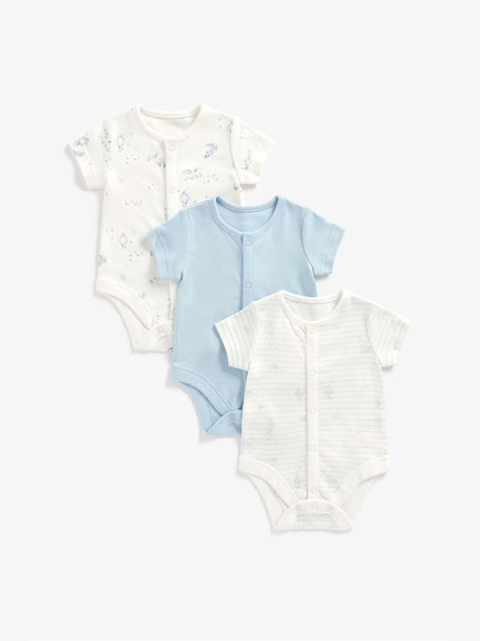 Mothercare Set Body pentru Bebeluși BLUE 3buc