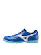 Mizuno Mrl Sala Club Football Shoes with Molded Cleats Blue